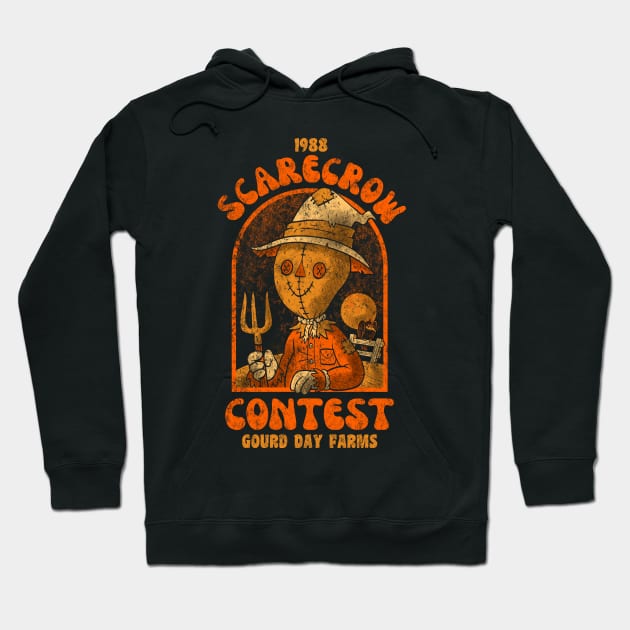 Scarecrow Contest Hoodie by chrisraimoart